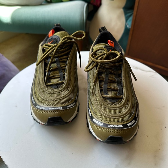 Undefeated Nike Air Max 97 Olive with Black and White Accents - Picture 3 of 3